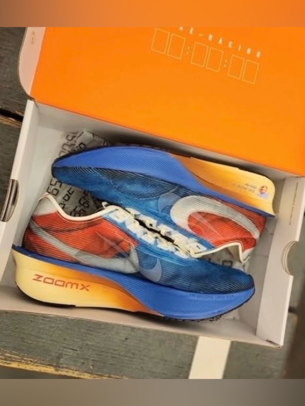 Nike ZoomX 🔥 VaporFly Next% 4 PRM Pre Montreal Multi-color IH3586 999 Size 8